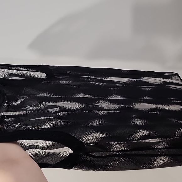 BNWT asymmetric mesh cover up - Picture 6 of 11